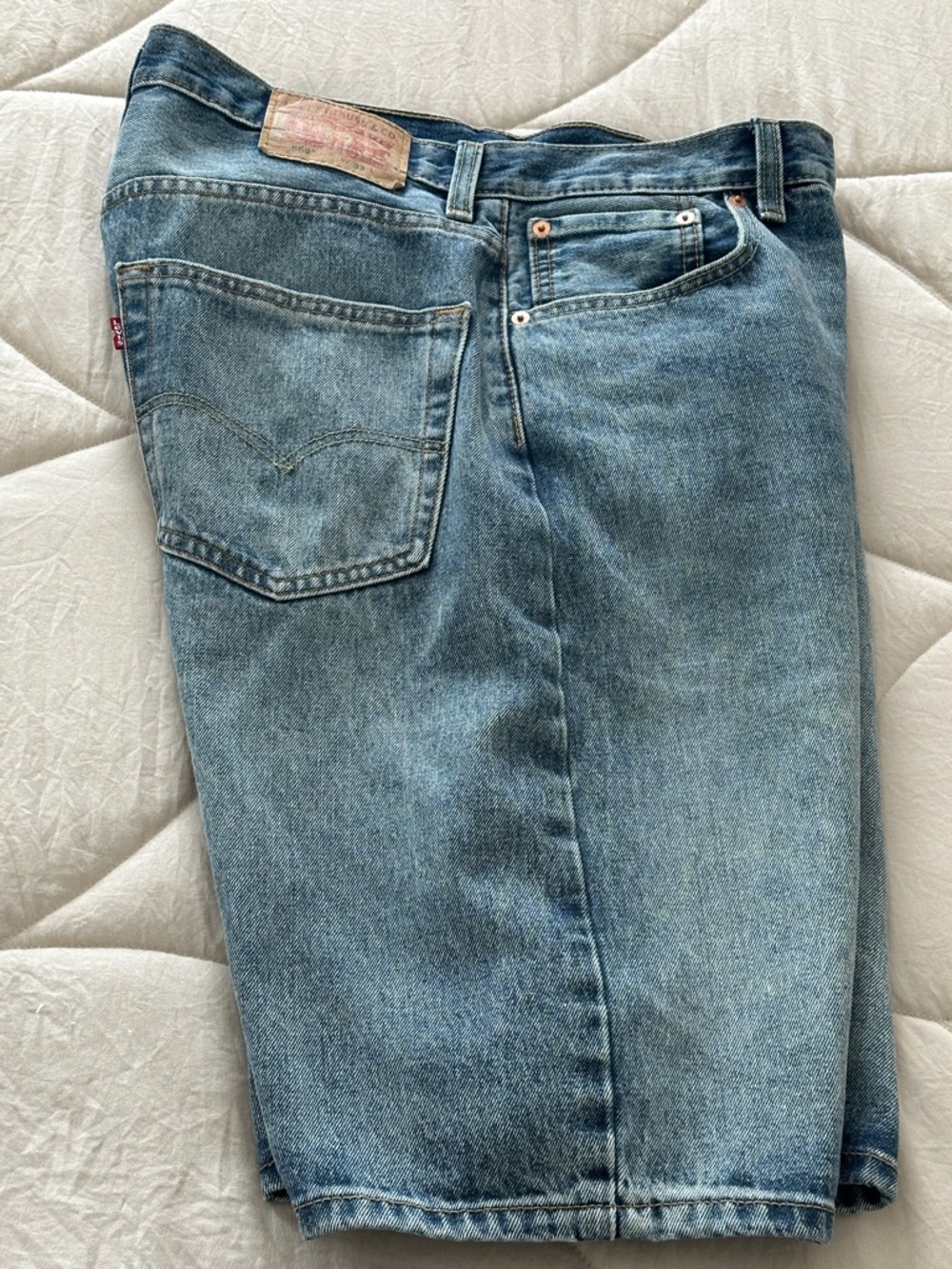Levi's 569 Men’s Blue Denim Baggy Jean Shorts